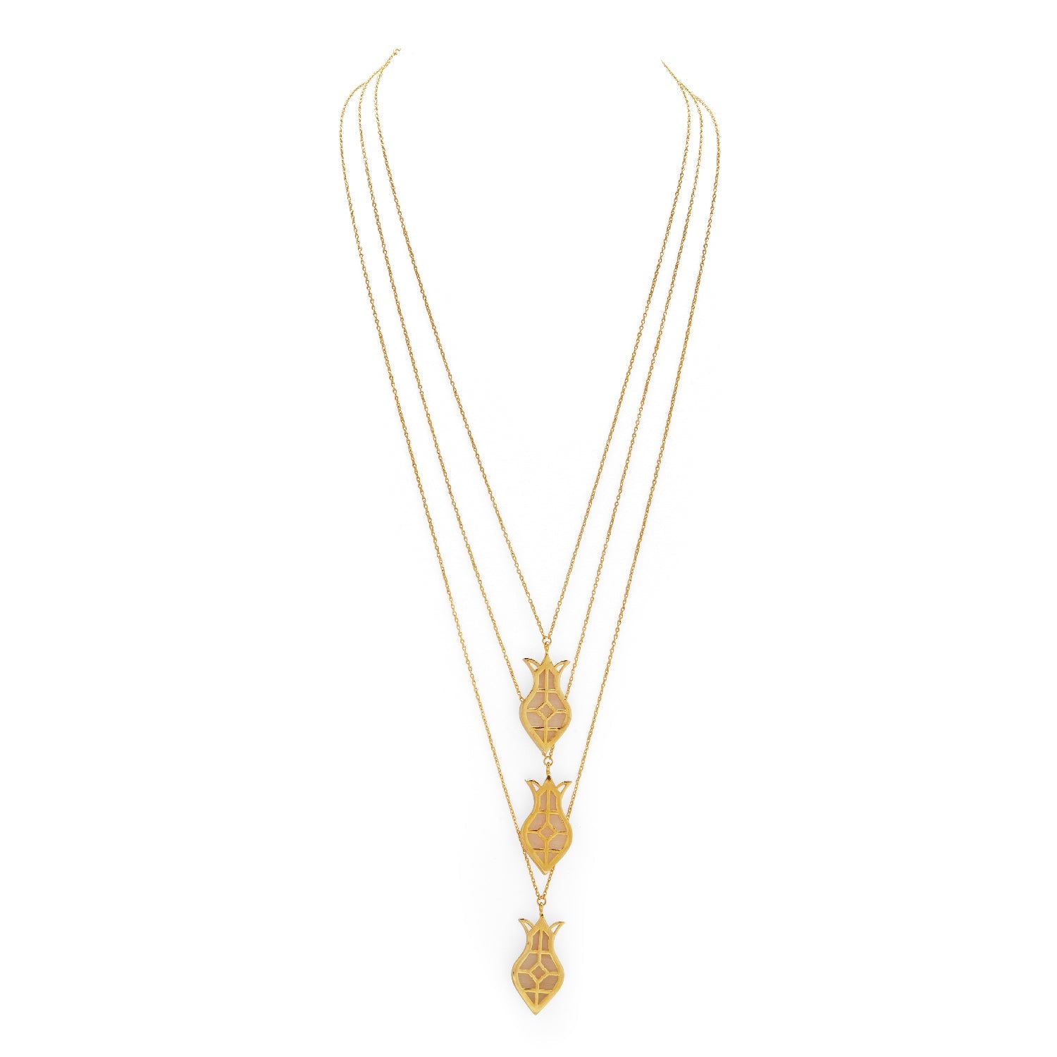 AMPHORA LAYERED NECKLACE
