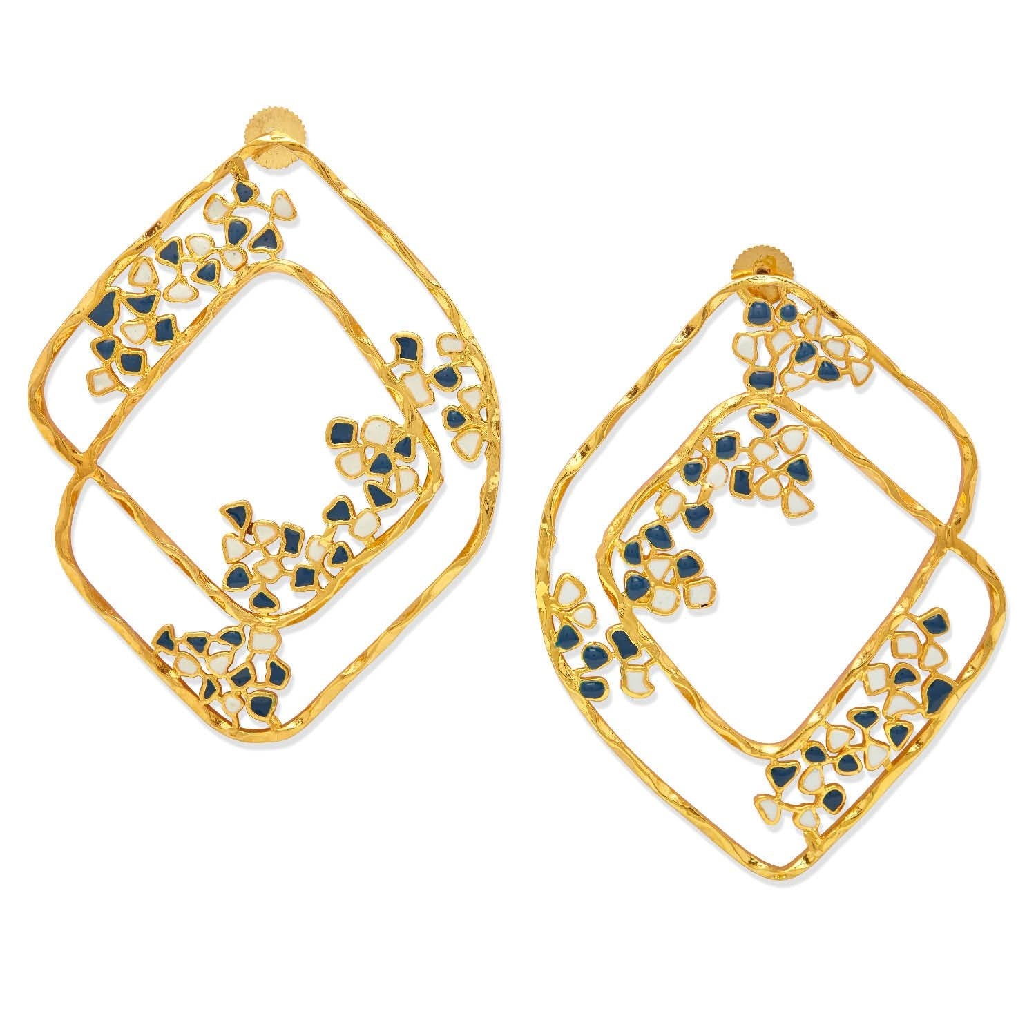 LAZA HOOP EARRINGS