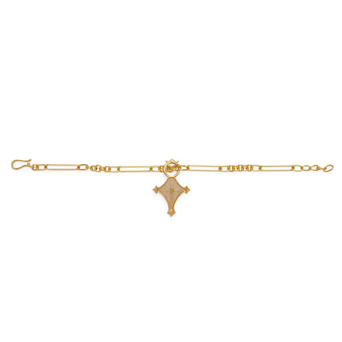 CRUZ BRACELET - DBJ International 22k Gold Plated