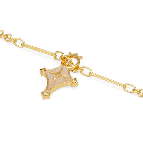 CRUZ BRACELET - DBJ International 22k Gold Plated