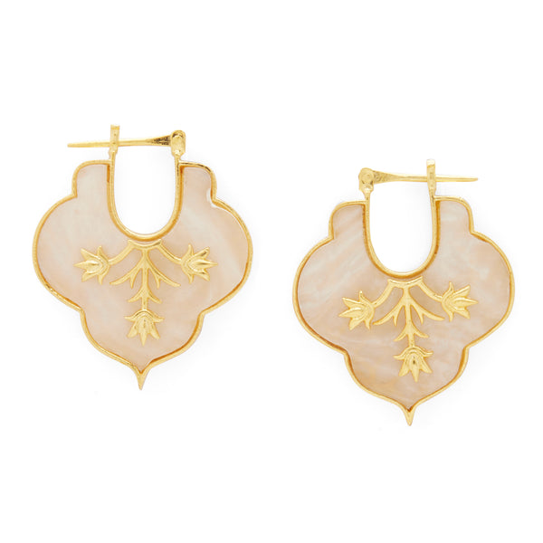 MOSAIC EARRINGS - DBJ International 22k Gold Plated