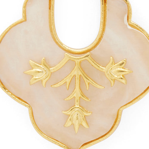 MOSAIC EARRINGS - DBJ International 22k Gold Plated