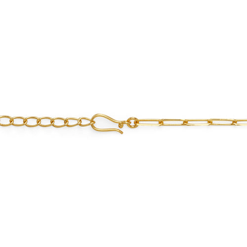 CRUZ NECKLACE - DBJ International 22k Gold Plated