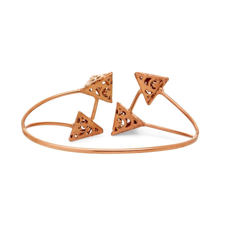MEHR CUFF - DBJ International 22k Gold Plated / Adjustable