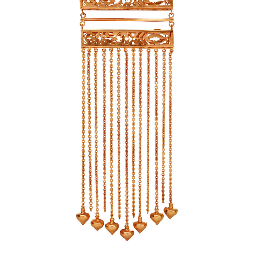 INAAYAT NECKLACE - DBJ International Antique Gold Plated