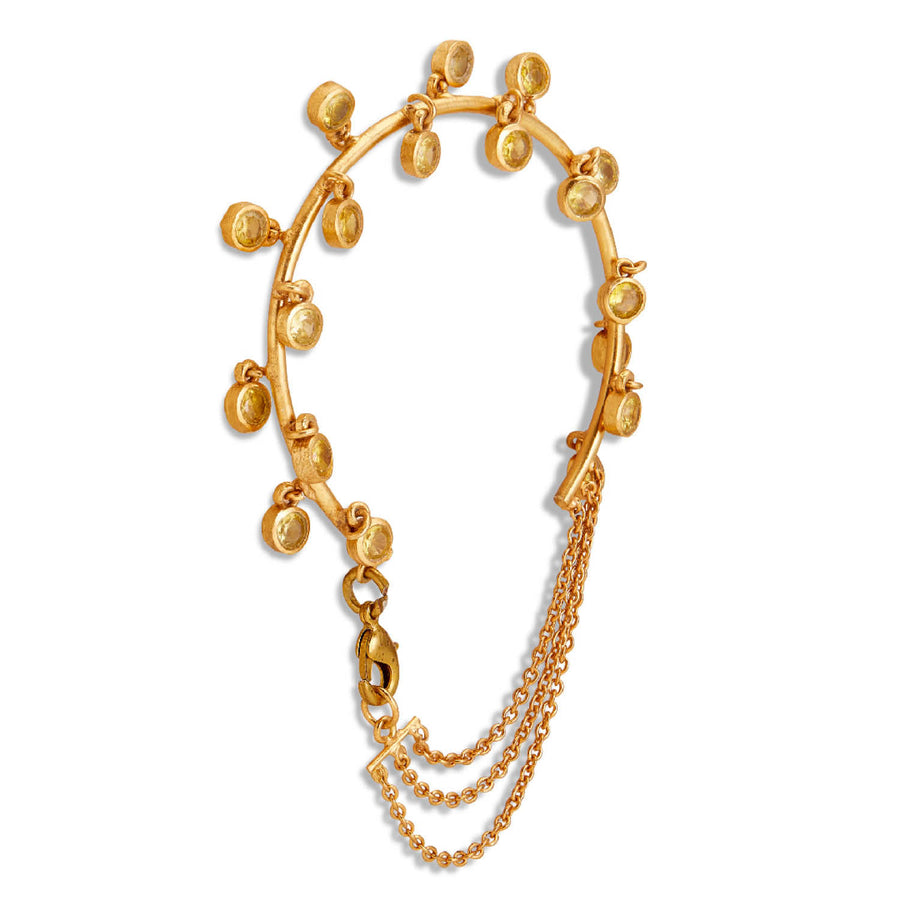 KANDI MINI BRACELET - DBJ International 22k Gold Plated / Adjustable