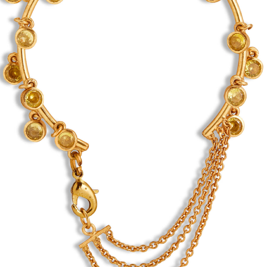 KANDI MINI BRACELET - DBJ International 22k Gold Plated / Adjustable