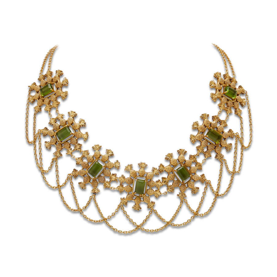 PINA NECKLACE - DBJ International 22k Gold Plated