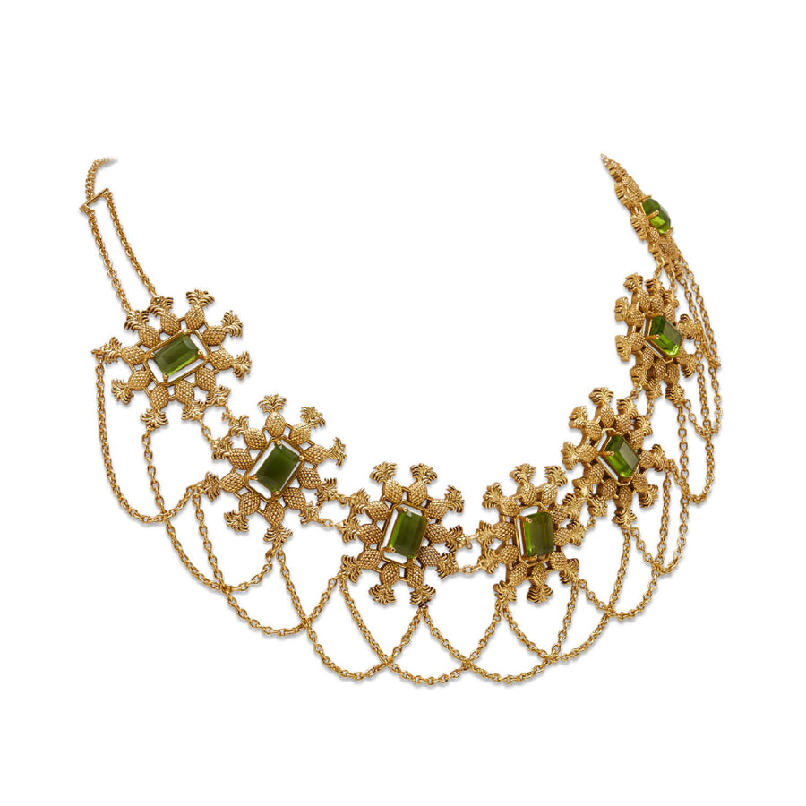 PINA NECKLACE - DBJ International 22k Gold Plated