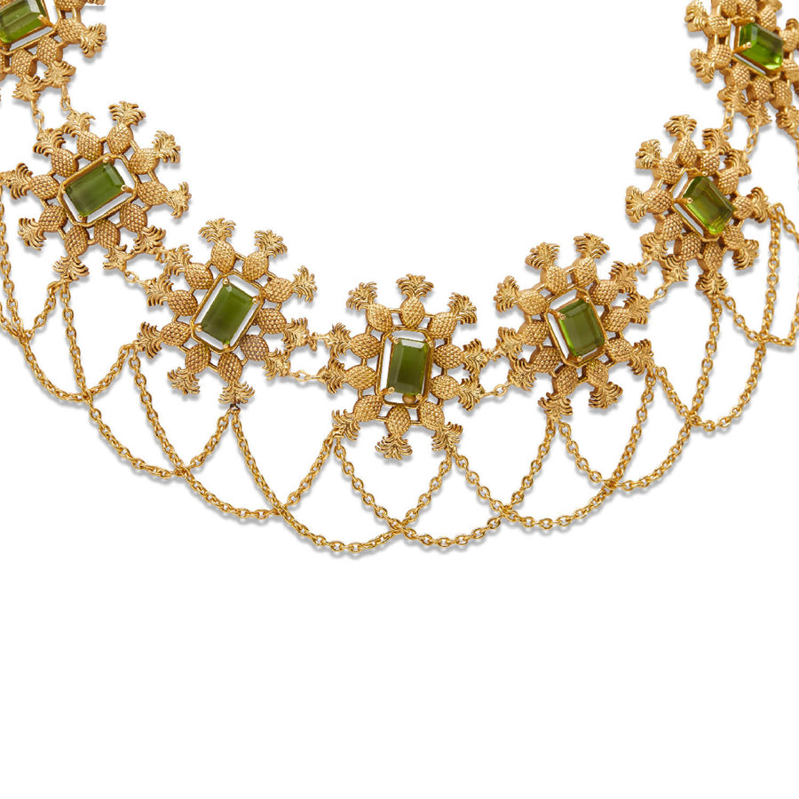 PINA NECKLACE - DBJ International 22k Gold Plated
