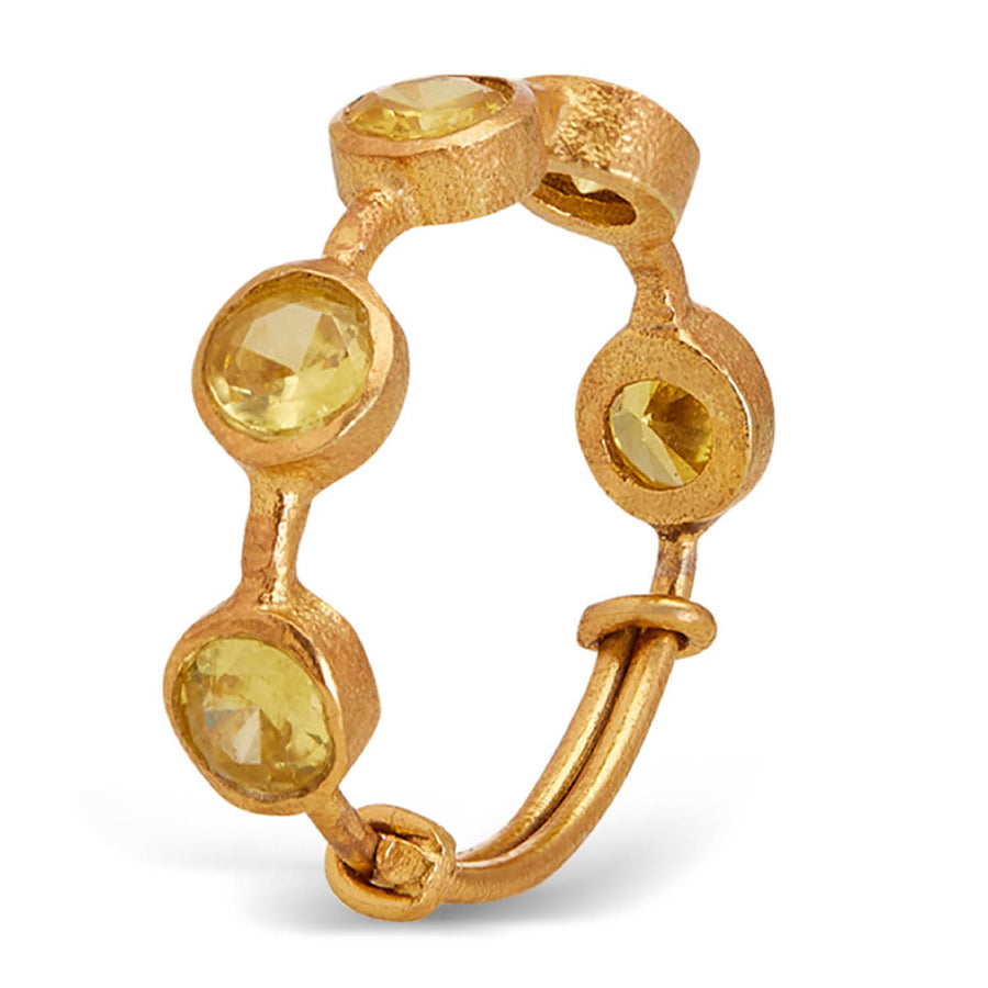 KANDI RING - DBJ International 22k Gold Plated / Adjustable