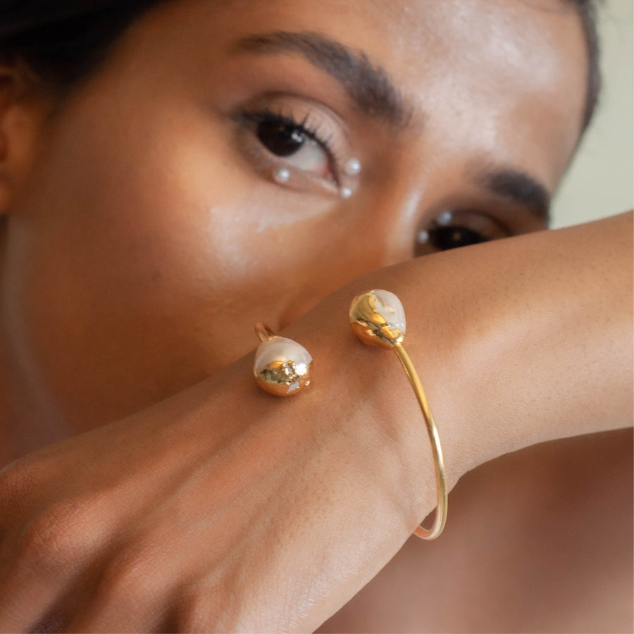 REVA BRACELET - DBJ International 22k Gold Plated / Adjustable