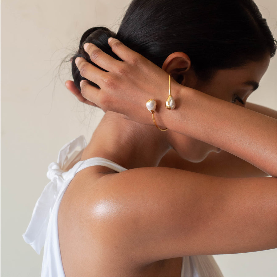 REVA BRACELET - DBJ International 22k Gold Plated / Adjustable