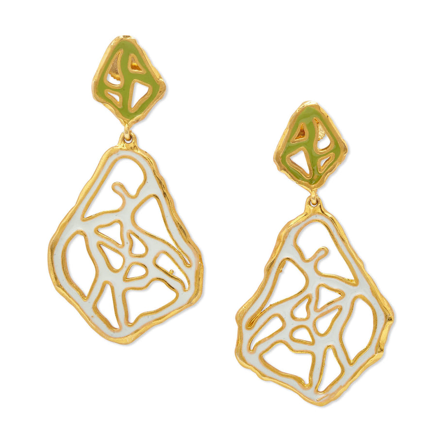 lightweight drop tala earrings