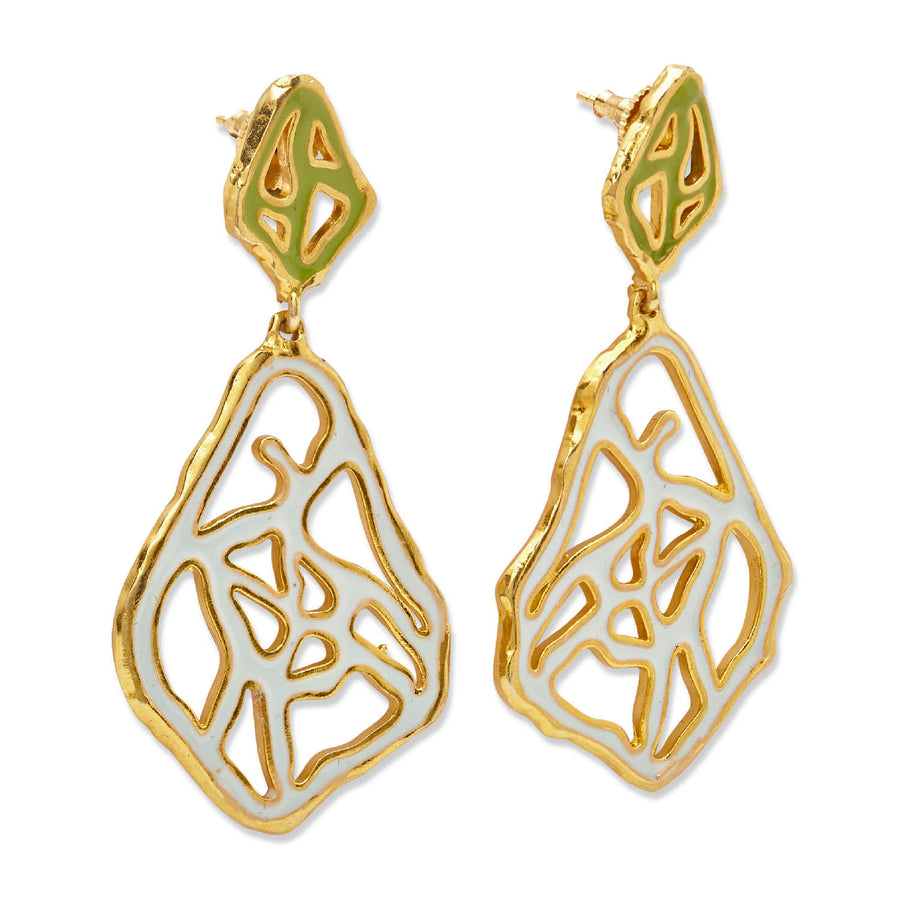 unique drop tala earrings