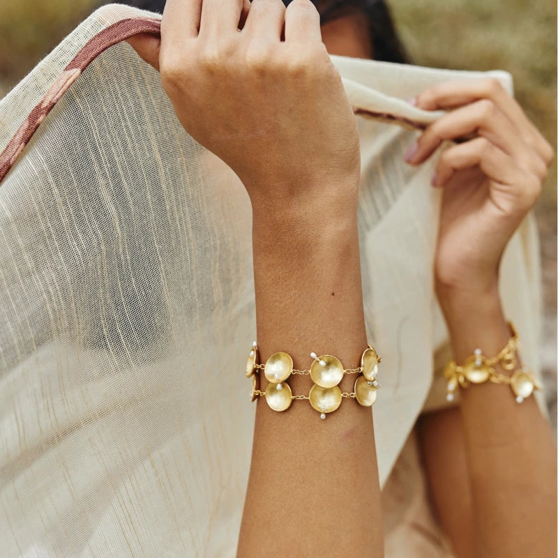 VITR BRACELET - DBJ International 22k Gold Plated / Adjustable