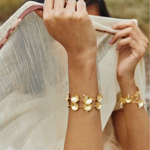 VITR BRACELET - DBJ International 22k Gold Plated / Adjustable