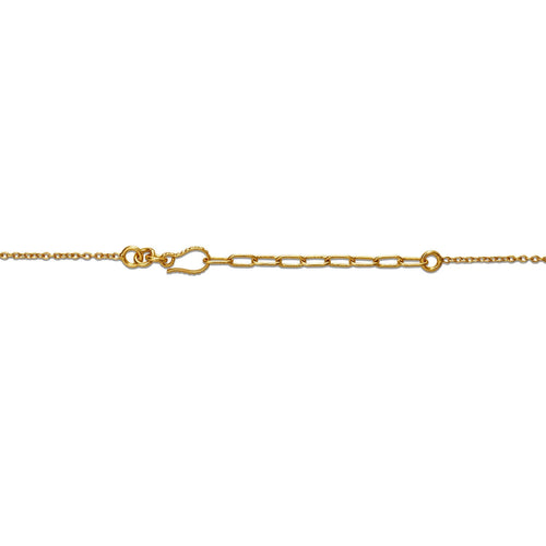 AFEFE LAYERED NECKLACE - DBJ International 22k Gold Plated