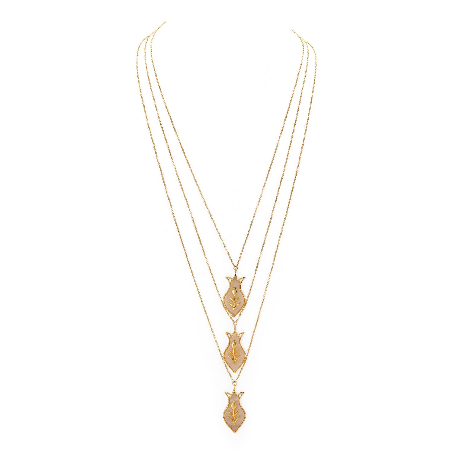 AMPHORA LAYERED NECKLACE