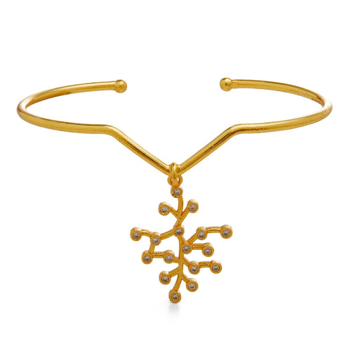 AURO BRACELET - DBJ International 22k Gold Plated