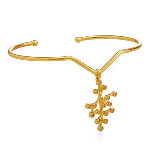 AURO BRACELET - DBJ International 22k Gold Plated
