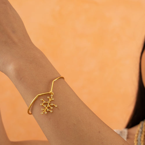 AURO BRACELET - DBJ International 22k Gold Plated