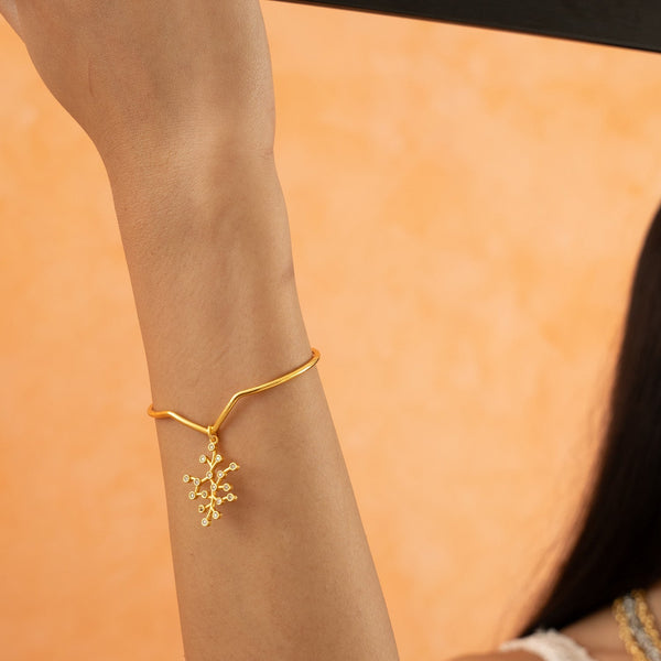 AURO BRACELET - DBJ International 22k Gold Plated