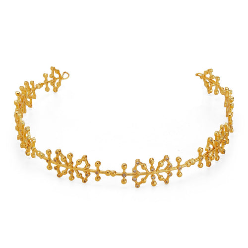 AURO CHOKER - DBJ International 22k Gold Plated