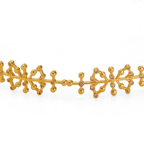 AURO CHOKER - DBJ International 22k Gold Plated