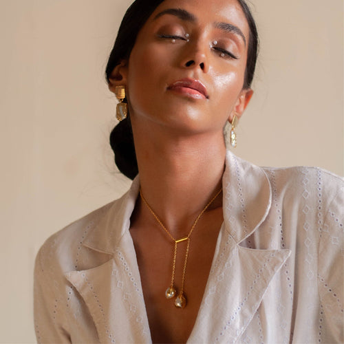 BOOND PENDANT - DBJ International 22k Gold Plated