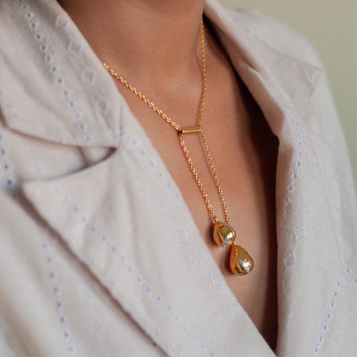 BOOND PENDANT - DBJ International 22k Gold Plated