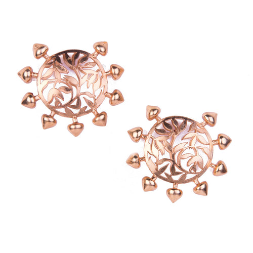 ENAAZ STUDS - DBJ International Antique Gold Plated