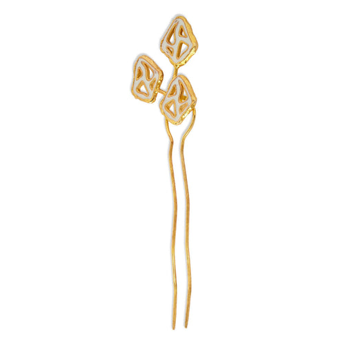 FARI HAIR PIN - DBJ International 22k Gold Plated