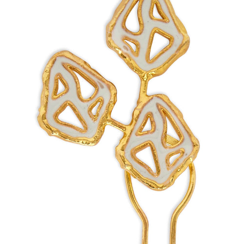 FARI HAIR PIN - DBJ International 22k Gold Plated