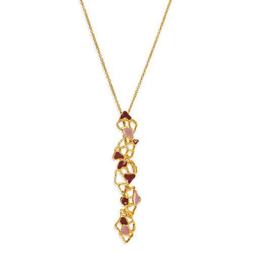 GAIA NECKLACE - DBJ International 22k Gold Plated