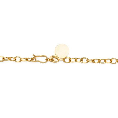HAMSA NECKLACE - DBJ International 22k Gold Plated
