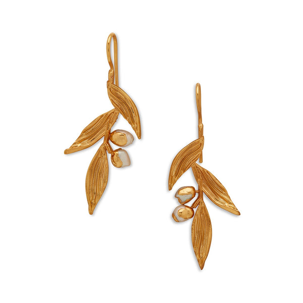 HAYA EARRINGS - DBJ International 22k Gold Plated