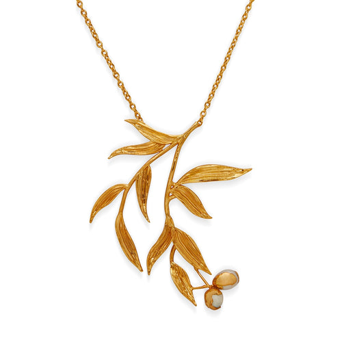 HAYA PENDANT - DBJ International 22k Gold Plated