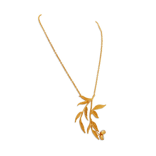HAYA PENDANT - DBJ International 22k Gold Plated