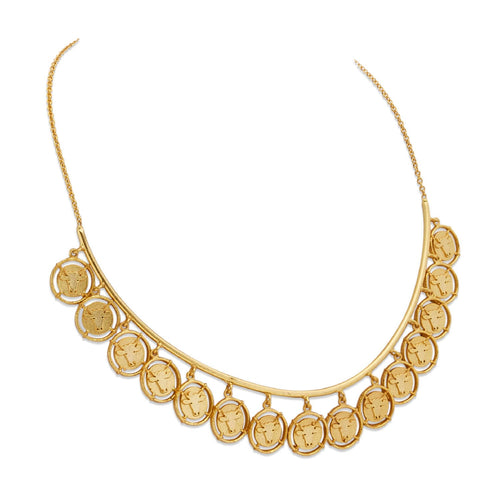 INKA COLLAR - DBJ International 22k Gold Plated