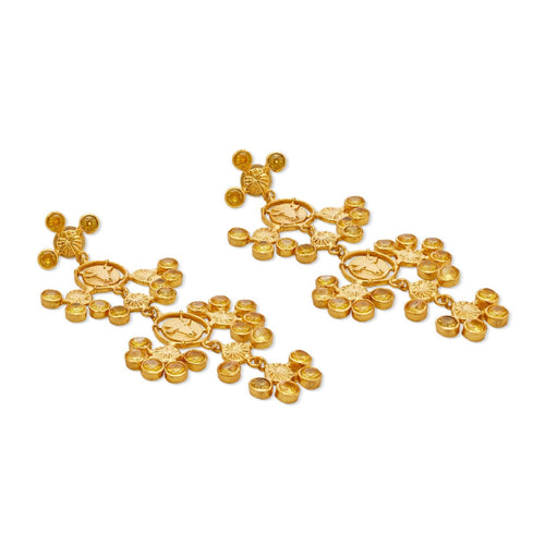 INKA MAXI CHANDELIERS - DBJ International 22k Gold Plated