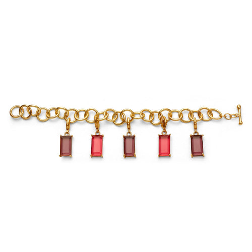 KANDI BRACELET - DBJ International 22k Gold Plated / Adjustable