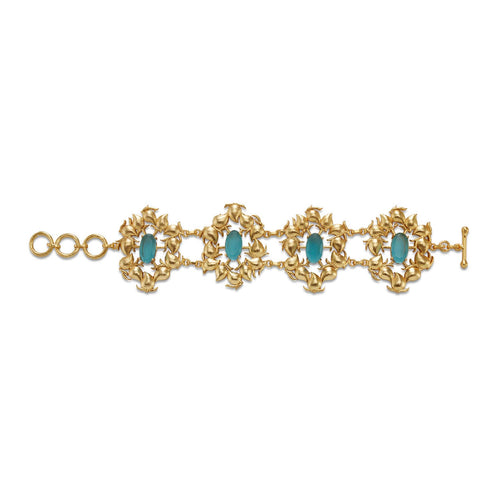 KERI BRACELET - DBJ International 22k Gold Plated / Adjustable