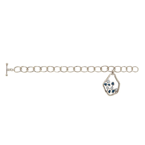 LAZA BRACELET - DBJ International White Rhodium Plated