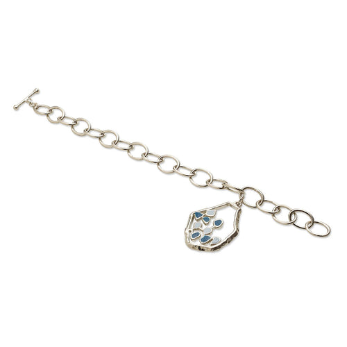 LAZA BRACELET - DBJ International White Rhodium Plated