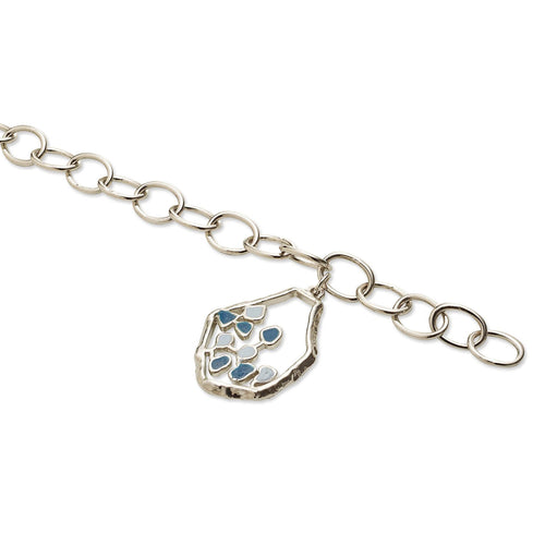 LAZA BRACELET - DBJ International White Rhodium Plated