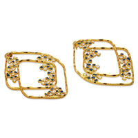 LAZA HOOP EARRINGS