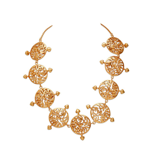 MAYASAAR NECKLACE - DBJ International Antique Gold Plated