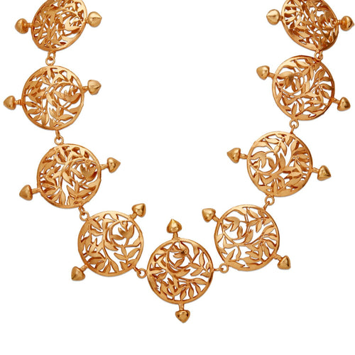 MAYASAAR NECKLACE - DBJ International Antique Gold Plated