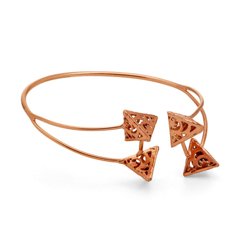 MEHR CUFF - DBJ International 22k Gold Plated / Adjustable